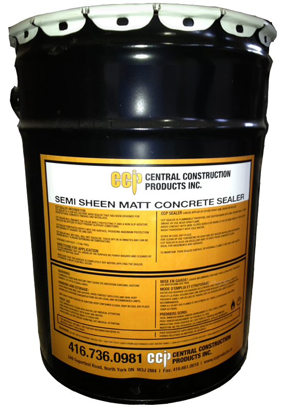 Semi Sheen Matte Concrete Sealer