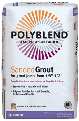 PolyBlend Sanded Grout